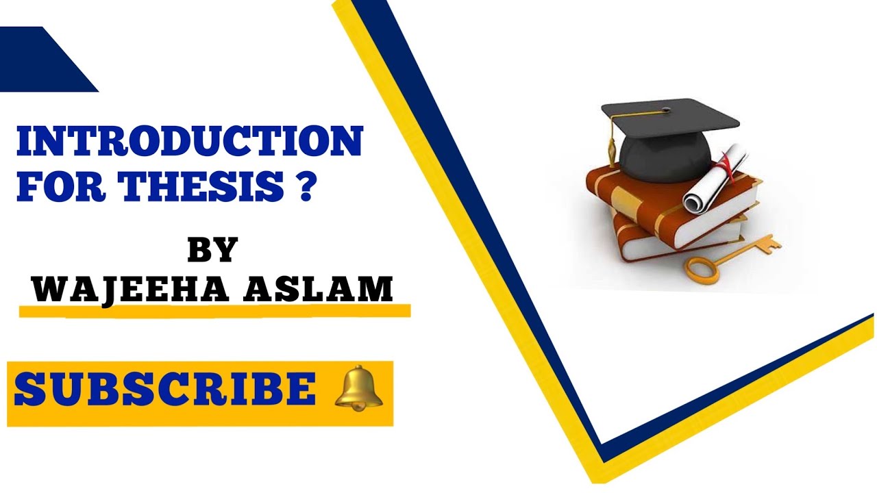 how to write thesis introduction example