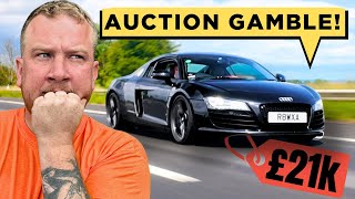 I Bought An Audi R8, Unseen At Auction! 