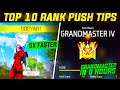 Top 10 Solo Rank Push Tips | Platinum to Grandmaster Fast Rank Push In Solo | Solo Rank Push Tips