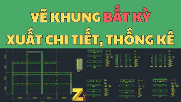 Hướng dẫn Vẽ Mặt Cắt Khung Kết Cấu Thép Nhà Phố, Xuất chi tiết cấu kiện thống kê tấm.