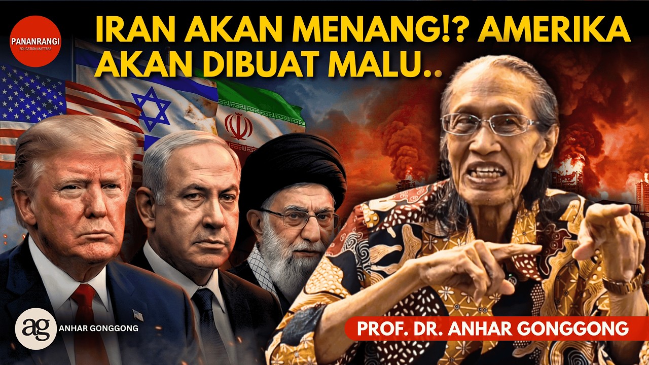Perang Iran vs Amerika Serikat? Anhar Gonggong Bongkar Motif Minyak & Geopolitik Dunia