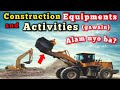 mga Makina at Gawain sa Construction Paano malaman.Equipments and Activities in Construction.