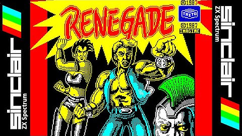 RENEGADE (Original 48k) (1987) Walkthrough, ZX Spectrum