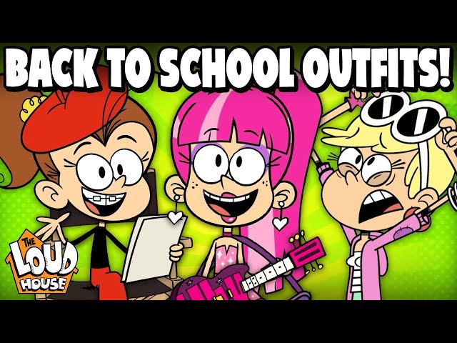 Back to School Outfits! 👚 | Spin The Wheel | The Loud House class=