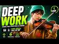 1 Hour of Deep Work Music | Piano, Violin & Chill Hip Hop for Studying & Coding