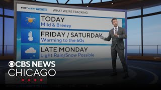 Mild and breezy for rest of day Wednesday in Chicago