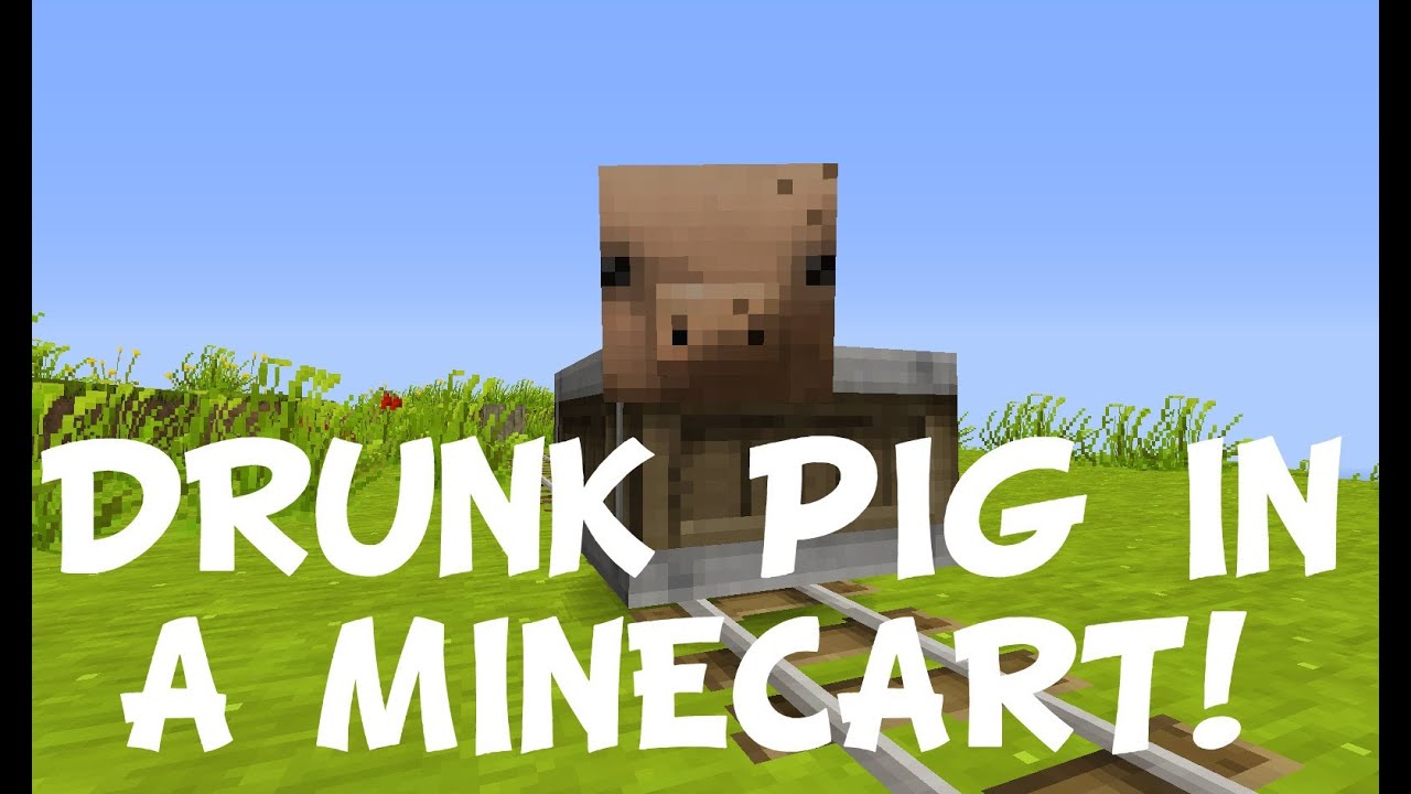 Minecraft - Ballin' in a minecart [HD] - YouTube
