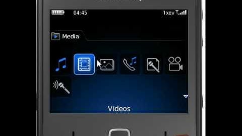 Blackberry 8530 tutorial - Change your wallpaper also known as home screen image