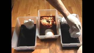 Horizontal Double Roll Pattern for Tie Dye Shirts