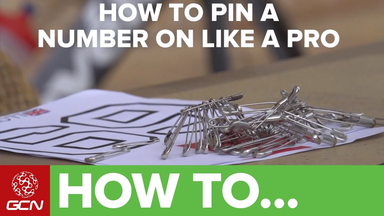 How To Pin Your Race Number Youtube