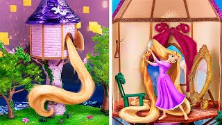 11 DIY Miniature Rapunzel Tower Ideas