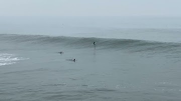 Surf City, big waves 12-29-23 Huntington Beach surf city