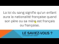 Learn French  Le saviez vous  La loi du sang
