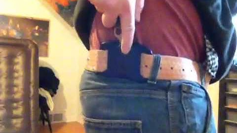 Kydex belt sheath for spyderco endura 4