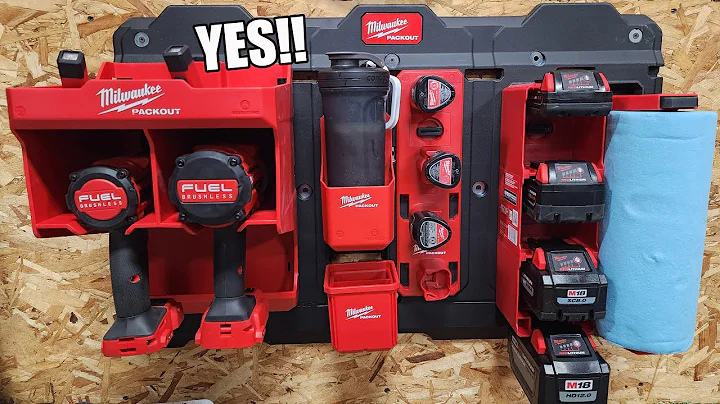 Milwaukee Tool PACKOUT Shop Storage Also For Trailers & Vans