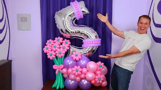 BALLOON BOUQUET tutorial  balloon bouquet NO GLUE  gustavo gg