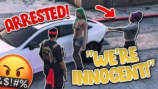 Arresting FEMALES on GTA RP TRIGGERS THEM! (GTA 5 RP)