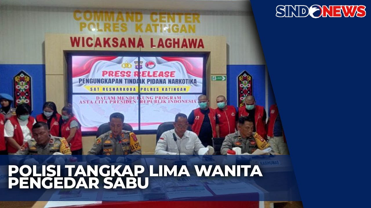 Polisi Tangkap Keluarga Pengedar Sabu di Katingan, Kalimantan Tengah - Sindo Today 21/11