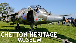 Harrier GR3 & Rolls-Royce Merlin Engine Start-Up | Chetton Heritage Museum