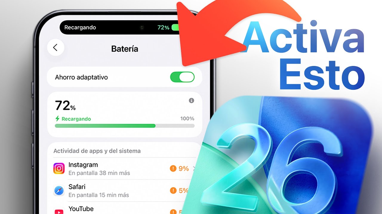 Cambia estos 26 ajustes en iOS 26! - YouTube