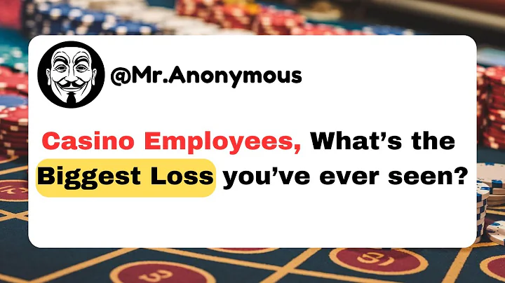 Casino Employees, What’s the Biggest Loss you’ve ever seen?