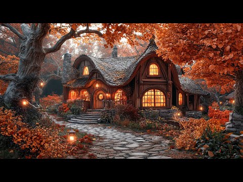 Autumn Peaceful In The Medieval Village Relaxing Medieval Autumn Music For Rest And Reflection