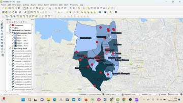 UAS SIG (DATA ATRIBUT, JOIN TABEL, STYLE PETA, LAYOUT PETA) - DEVINA OKTA SAFIRA (D11.2021.03228)