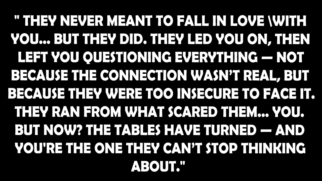 «Они никогда не хотели влюбляться в тебя... но им это удалось.