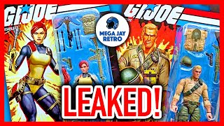 Leaked GI Joe Classified Scarlett and Duke on Retro Cards, Metal-Head and Airborne - Mega Jay Retro