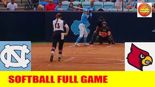 Louisville vs North Carolina Softball Full Game | 2024 College Softball