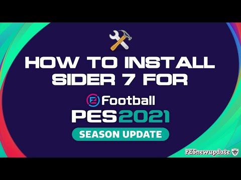 how to install sider for pes 21