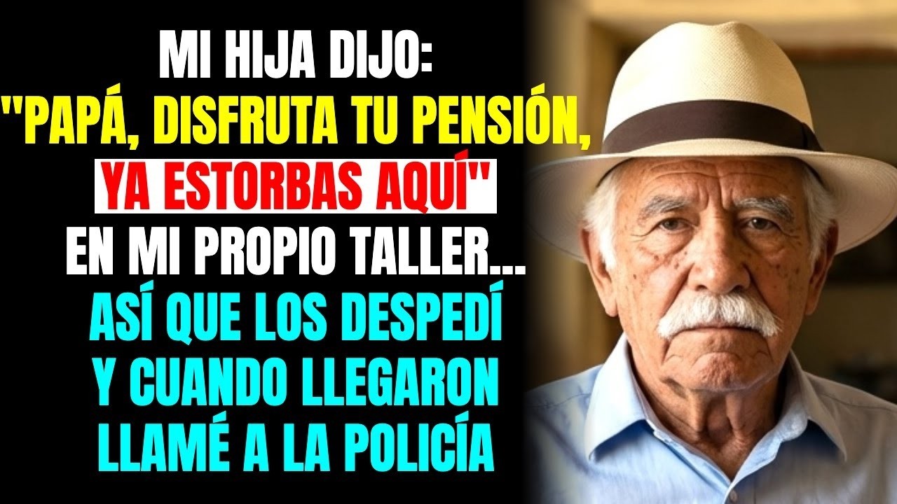 Mi Hija Dijo  Papá, Disfruta Tu Pensión, Ya Estorbas Aquí   Así Que Los Despedí y Llamé a la Polic
