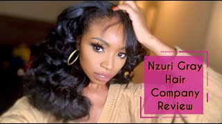 70s Style Soft Curls: Nzuri Gray Hair Review