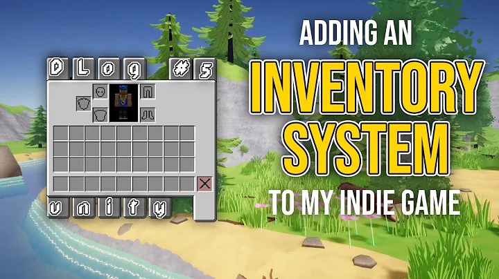 Adding an INVENTORY SYSTEM to my Unity Indie Game - Devlog Episode #5