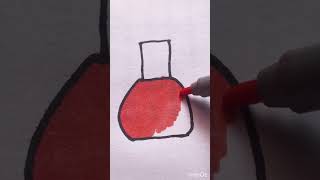 Drawing nail polish #asmr #relaxing #colors #satisfying #shorts