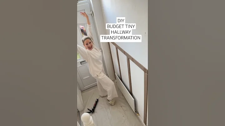 DIY budget tiny hallway transformation with @homewithkat_ thumbnail