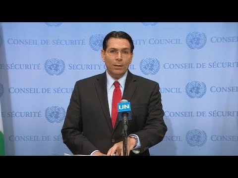 Israel on the situation between Israel & Lebanon - Security Council Stakeout (4 December 2018)