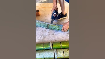 Bamboo Raft Making  Full Video #satisfyingvideo #craft #bamboo bamboo