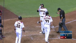 7/24/17: Bats back Greinke's gem in 10-2 D-backs win