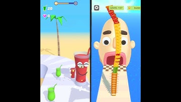 Juice Run vs Sandwich Runner 💘💝💖 Walkthrough All New Max Update Mobile Gameplay