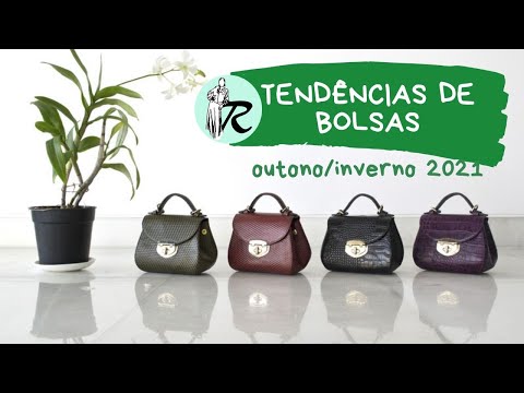 Vídeo: Bolsas da moda para o outono de 2021