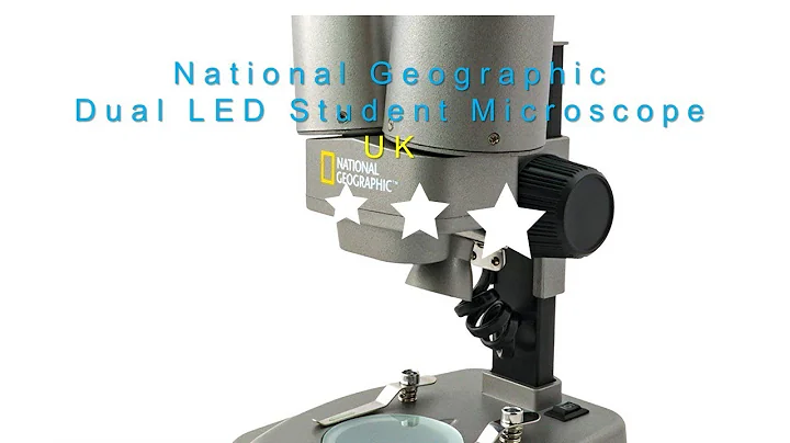 🔬🔬🔬National Geographic Dual LED Student Microscope UK | 50+ pc Science Kit