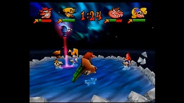 Crash Bash - Polar Panic Platinum Relic