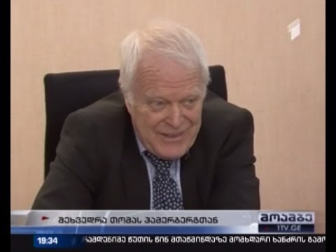 მთავარი პროკურორი თომას ჰამერბერგს შეხვდა