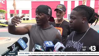 Locals show support for bystanders that detained suspect