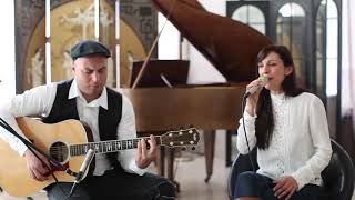 Video thumbnail of "Sleeping Satellite Sandhya cover ( Marjorie Orial & Stephane Clémente )"