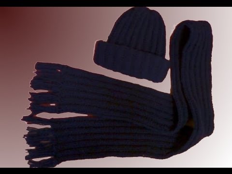 Bufanda en crochet que hace juego con Beanie Hat , Ideas de cintillos y bufandas , YouTube