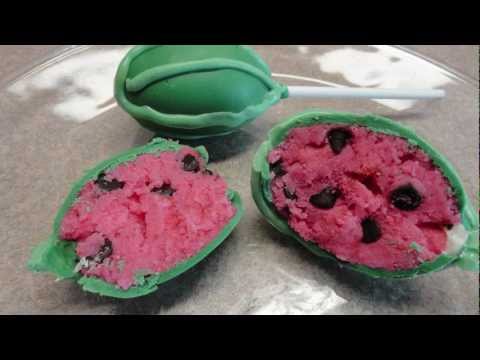 Watermelon Cake Pops