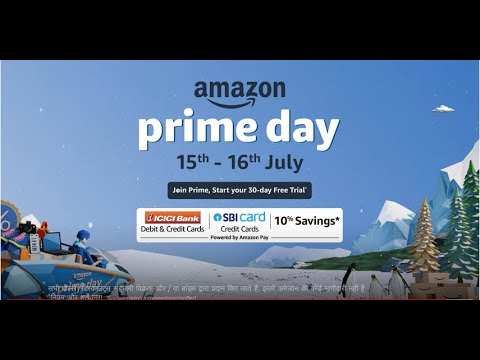 Amazon Prime Day | 15th - 16th July | Hindi