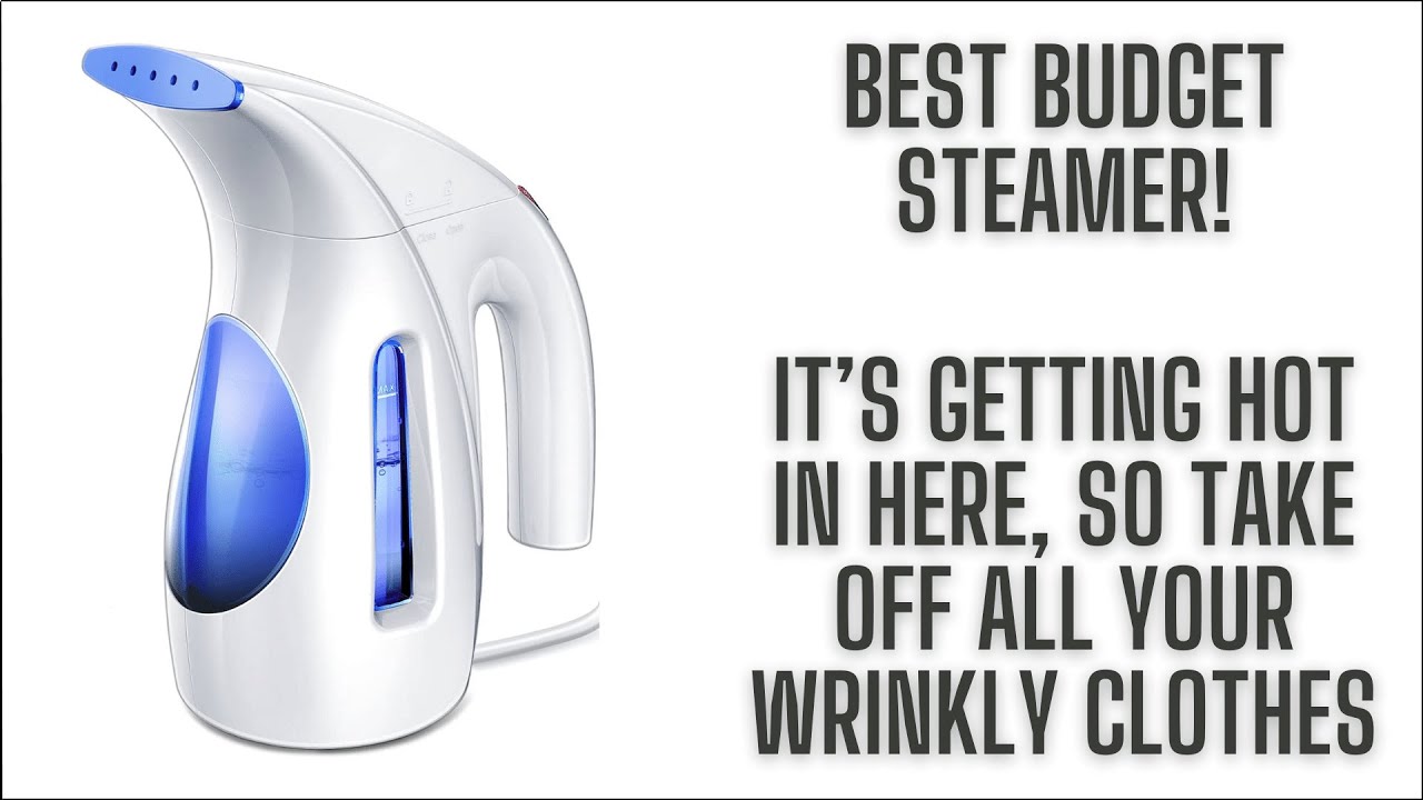 BEST BUDGET FRIENDLY STEAMER on AMAZON!!! YouTube